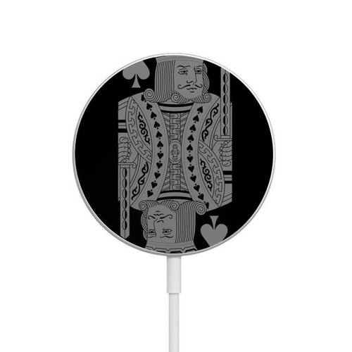 S3520 ブラックキングスペード Black King Spade iPhone 16 15 14 13 12用MagSafe 15W対応磁気ワイヤレス充電パッド