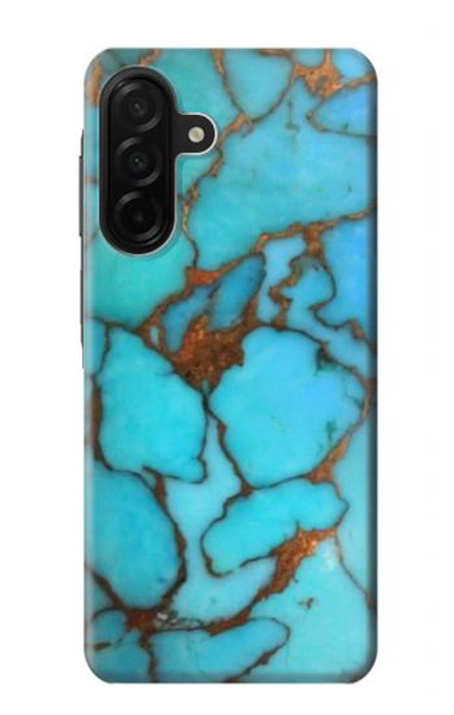S2685 アクアターコイズ宝石グラフィックプリント Aqua Turquoise Gemstone Graphic Printed Samsung Galaxy A26 バックケース、フリップケース・カバー