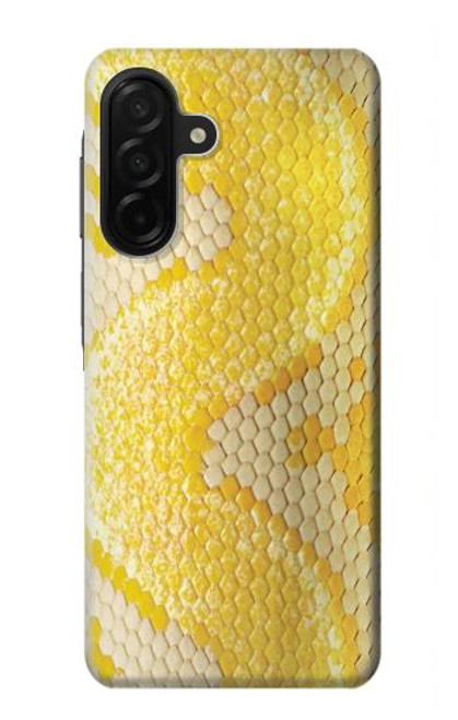 S2713 黄蛇の皮膚 グラフィックプリント Yellow Snake Skin Graphic Printed Samsung Galaxy A26 バックケース、フリップケース・カバー
