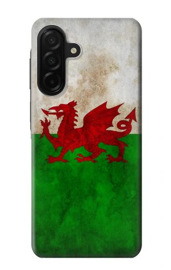 S2976 ウェールズサッカー Wales Football Soccer Red Dragon Flag Samsung Galaxy A26 バックケース、フリップケース・カバー