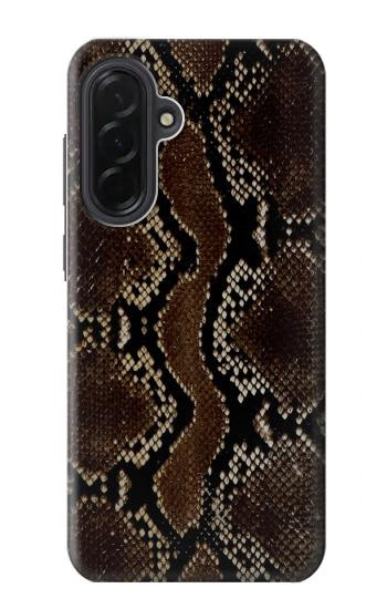 S0553 蛇の皮膚 グラフィックプリント Snake Skin Samsung Galaxy A36 バックケース、フリップケース・カバー