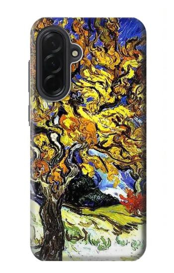 S0902 桑の木 フィンセント・ファン・ゴッホ Mulberry Tree Van Gogh Samsung Galaxy A36 バックケース、フリップケース・カバー