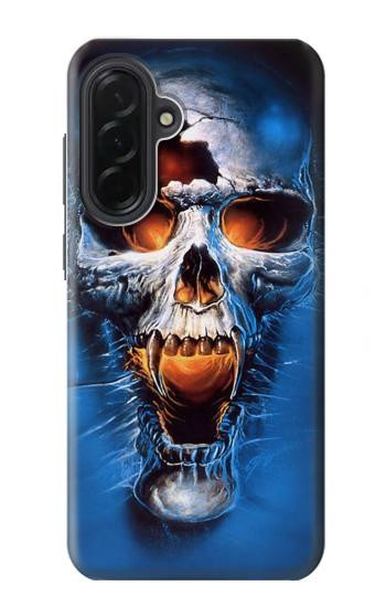 S1462 ヴァンパイア 吸血鬼 スカル Vampire Skull Samsung Galaxy A36 バックケース、フリップケース・カバー
