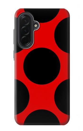 S1829 天道虫 ドット柄 Ladybugs Dot Pattern Samsung Galaxy A36 バックケース、フリップケース・カバー