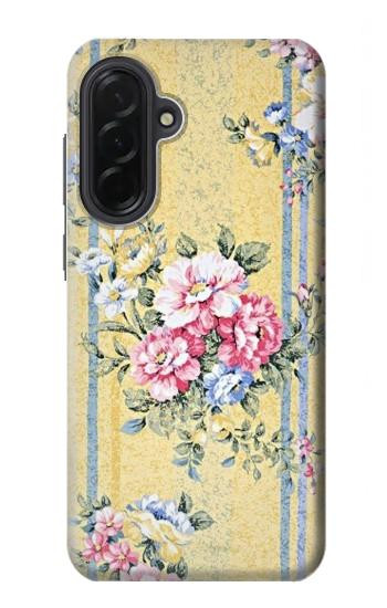 S2229 ビンテージの花 Vintage Flowers Samsung Galaxy A36 バックケース、フリップケース・カバー