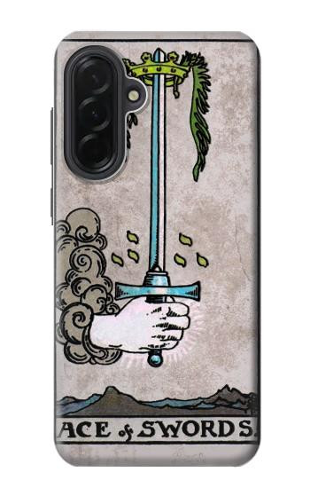 S2482 タロットカード 剣のエース Tarot Card Ace of Swords Samsung Galaxy A36 バックケース、フリップケース・カバー