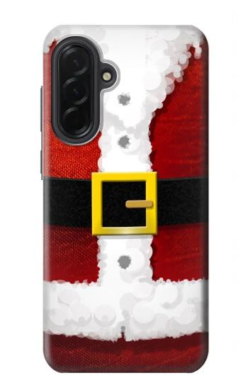 S2846 クリスマス・サンタクロース・コスチューム Christmas Santa Red Suit Samsung Galaxy A36 バックケース、フリップケース・カバー