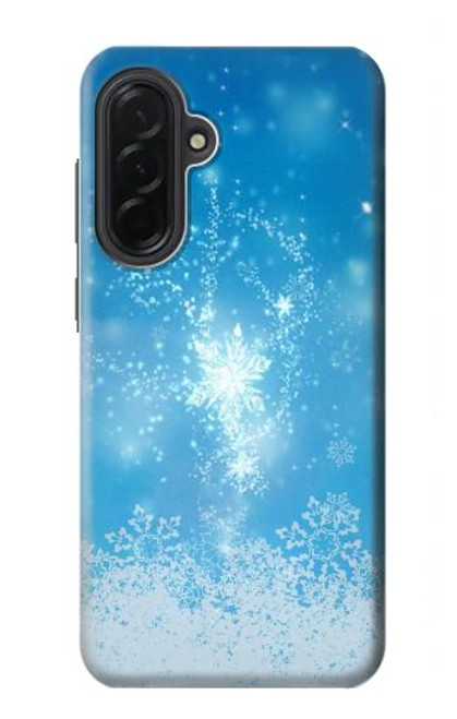 S2923 氷の魔法 Frozen Snow Spell Magic Samsung Galaxy A36 バックケース、フリップケース・カバー