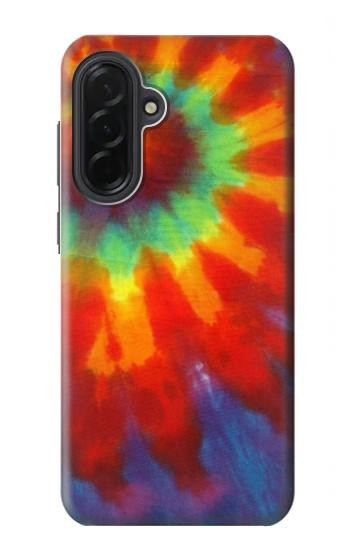 S2985 絞り染めカラー Colorful Tie Dye Texture Samsung Galaxy A36 バックケース、フリップケース・カバー
