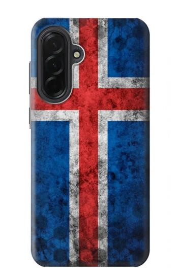 S3000 アイスランドサッカー Iceland Football Soccer Flag Samsung Galaxy A36 バックケース、フリップケース・カバー