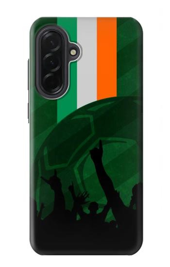 S3002 アイルランドサッカー Ireland Football Soccer Flag Samsung Galaxy A36 バックケース、フリップケース・カバー