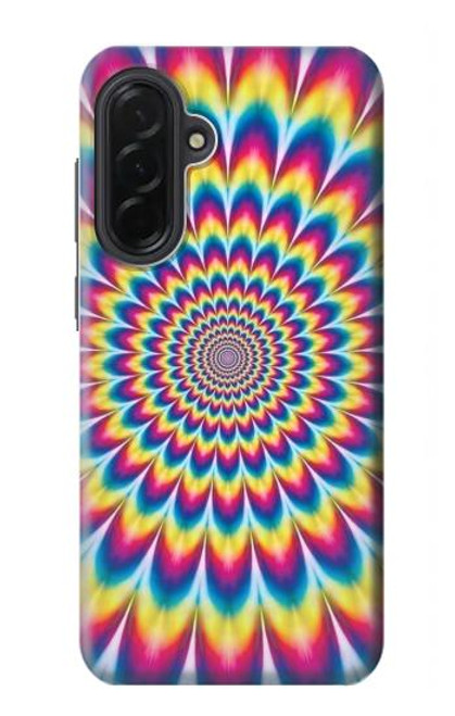 S3162 カラフルなサイケデリック Colorful Psychedelic Samsung Galaxy A36 バックケース、フリップケース・カバー