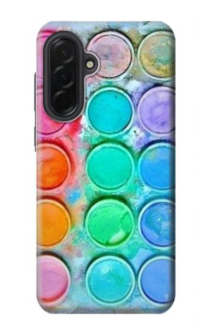 S3235 水彩ミキシング Watercolor Mixing Samsung Galaxy A36 バックケース、フリップケース・カバー