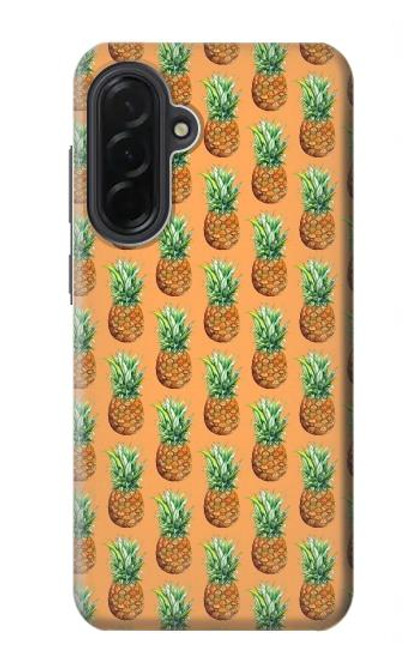 S3258 パイナップル柄 Pineapple Pattern Samsung Galaxy A36 バックケース、フリップケース・カバー
