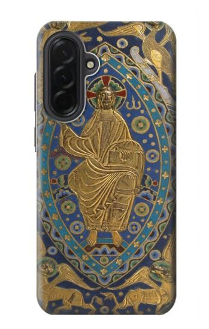 S3620 ブックカバーキリスト Book Cover Christ Majesty Samsung Galaxy A36 バックケース、フリップケース・カバー