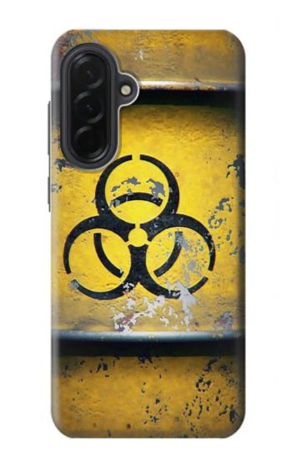 S3669 バイオハザードタンクグラフィック Biological Hazard Tank Graphic Samsung Galaxy A36 バックケース、フリップケース・カバー