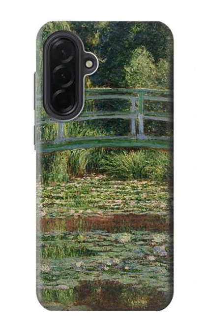 S3674 クロードモネ歩道橋とスイレンプール Claude Monet Footbridge and Water Lily Pool Samsung Galaxy A36 バックケース、フリップケース・カバー