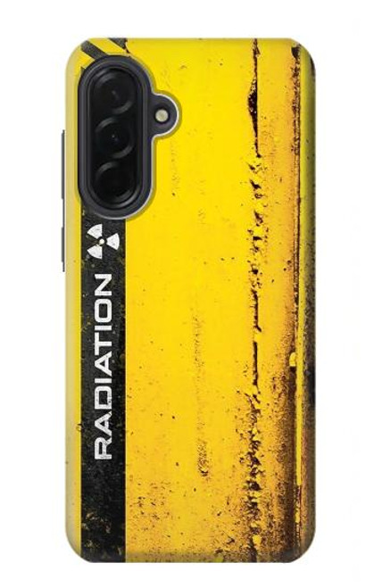 S3714 放射線警告 Radiation Warning Samsung Galaxy A36 バックケース、フリップケース・カバー