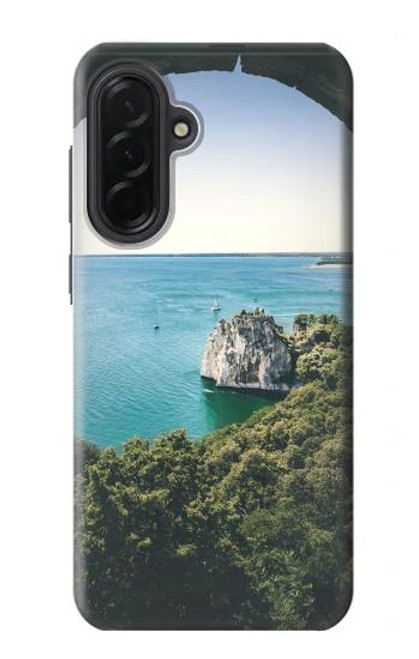 S3865 ヨーロッパ ドゥイーノ ビーチ イタリア Europe Duino Beach Italy Samsung Galaxy A36 バックケース、フリップケース・カバー