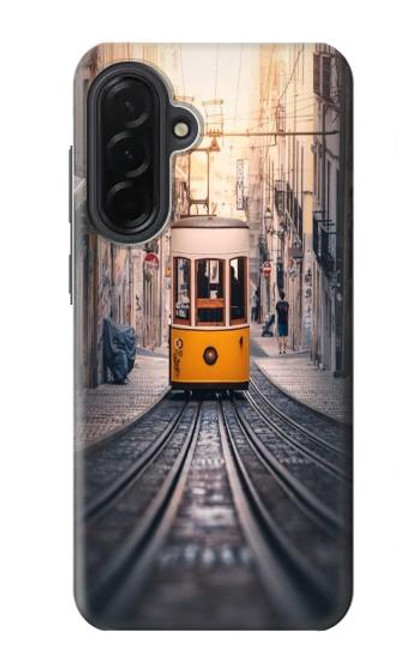 S3867 リスボンのトラム Trams in Lisbon Samsung Galaxy A36 バックケース、フリップケース・カバー