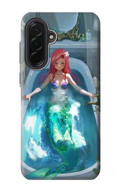 S3911 可愛いリトルマーメイド アクアスパ Cute Little Mermaid Aqua Spa Samsung Galaxy A36 バックケース、フリップケース・カバー