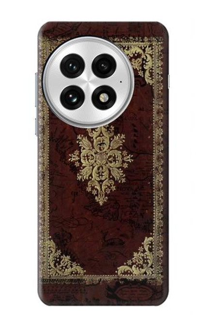 S3014 ヴィンテージマップブックカバー Vintage Map Book Cover OnePlus 13 バックケース、フリップケース・カバー