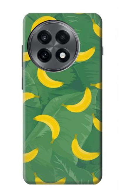 S3286 バナナの果物柄 Banana Fruit Pattern OnePlus 13R バックケース、フリップケース・カバー