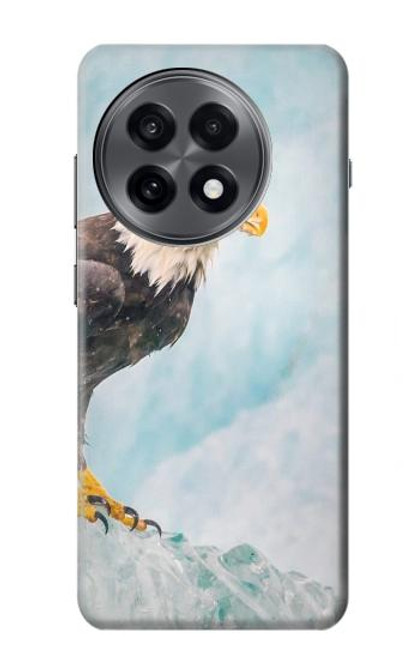 S3843 白頭ワシと氷 Bald Eagle On Ice OnePlus 13R バックケース、フリップケース・カバー
