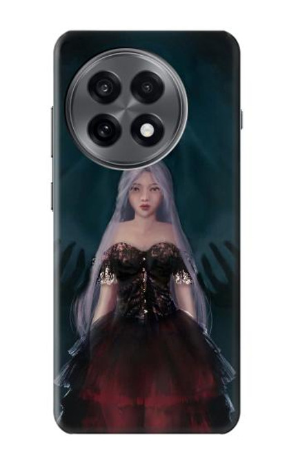 S3847 リリス 花嫁 ゴシック女 スカル死神 Lilith Devil Bride Gothic Girl Skull Grim Reaper OnePlus 13R バックケース、フリップケース・カバー