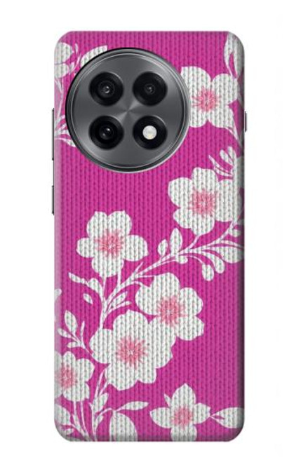 S3924 桜のピンクの背景 Cherry Blossom Pink Background OnePlus 13R バックケース、フリップケース・カバー