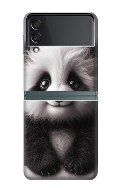 S3978 かわいい赤ちゃんパンダ Cute Baby Panda Samsung Galaxy Z Flip 3 5G バックケース、フリップケース・カバー