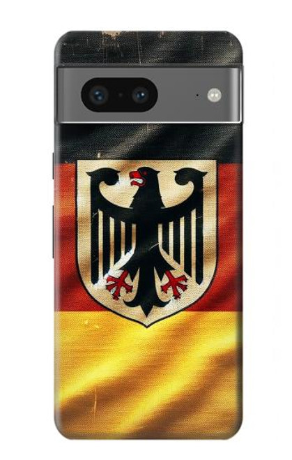S3989 ドイツの鷲の古国旗 Germany Eagle Old Flag Google Pixel 7a バックケース、フリップケース・カバー