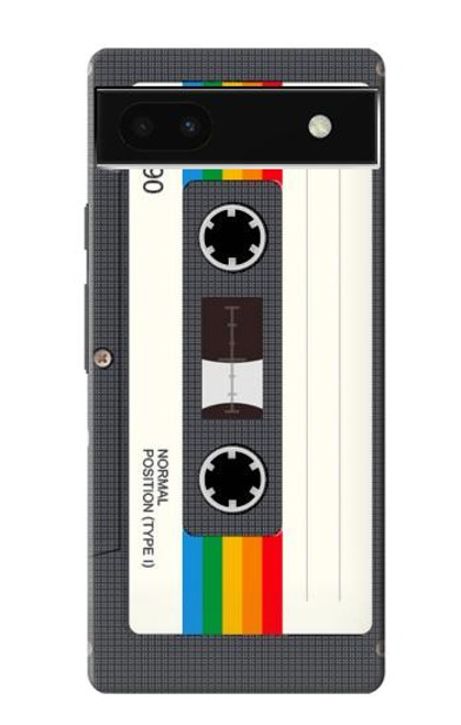 S4023 ヴィンテージ レインボー コンパクトカセット Vintage Rainbow Compact Cassette Google Pixel 6a バックケース、フリップケース・カバー