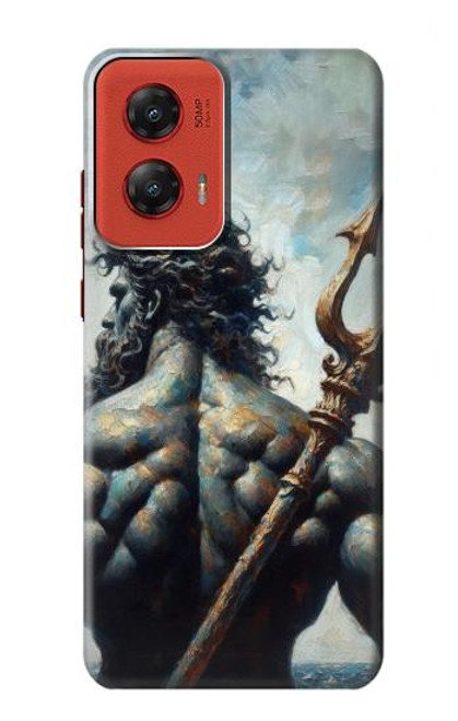 S4010 海の神 ポセイドン トライデント Poseidon Trident God of The Sea Motorola Moto G Stylus 5G (2024) バックケース、フリップケース・カバー