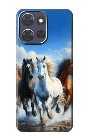S3996 走る馬 Horse Running Motorola Moto G Power (2025,2026) バックケース、フリップケース・カバー