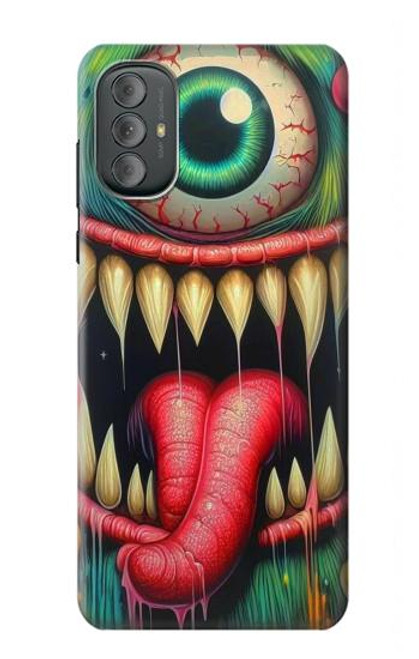 S4000 モンスターのグラフィティ ウォールアート Monster Graffiti Wall Art Motorola Moto G Power 2022, G Play 2023 バックケース、フリップケース・カバー S4000 モンスターのグラフィティ ウォールアート Monster Graffiti Wall Art Motorola Moto G Power 2022, G Play 2023 バックケース、フリップケース・カバー