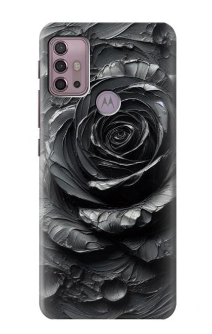 S3969 黒いバラの力強い筆遣い Black Rose Hard Brush Stroke Motorola Moto G30, G20, G10 バックケース、フリップケース・カバー S3969 黒いバラの力強い筆遣い Black Rose Hard Brush Stroke Motorola Moto G30, G20, G10 バックケース、フリップケース・カバー