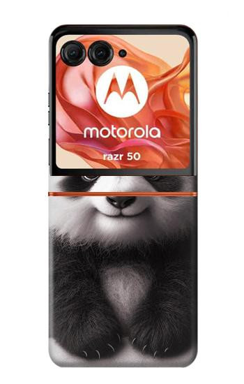 S3978 かわいい赤ちゃんパンダ Cute Baby Panda Motorola Razr 70,60,50, Razr (2026, 2025, 2024) バックケース、フリップケース・カバー