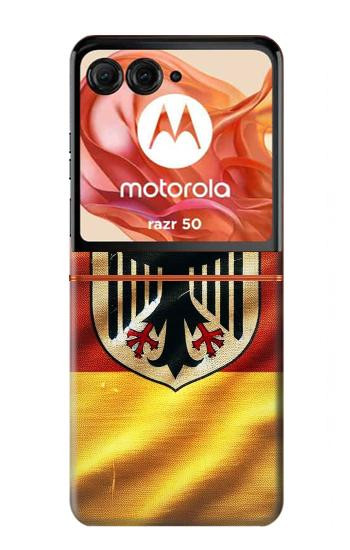 S3989 ドイツの鷲の古国旗 Germany Eagle Old Flag Motorola Razr 70,60,50, Razr (2026, 2025, 2024) バックケース、フリップケース・カバー