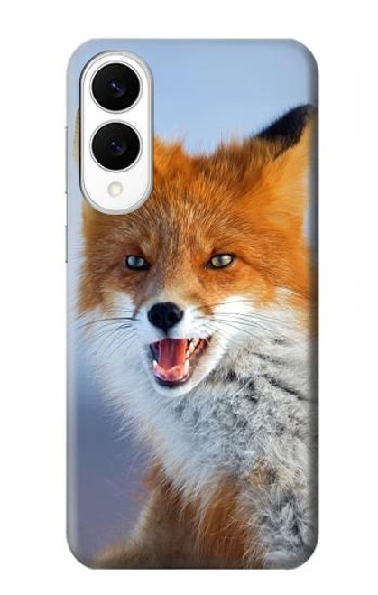 S0417 狐 Fox Samsung Galaxy S25 Edge バックケース、フリップケース・カバー