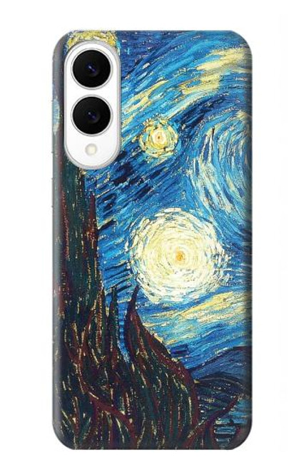 S0582 ゴッホ 星降る夜 Van Gogh Starry Nights Samsung Galaxy S25 Edge バックケース、フリップケース・カバー