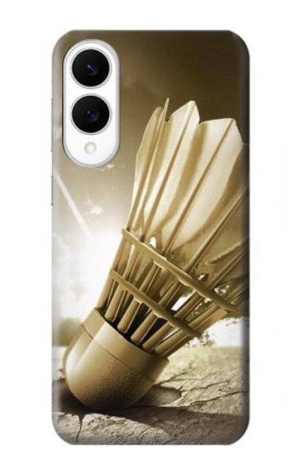 S0979 バドミントン スポーツ 美術 Badminton Sport Art Samsung Galaxy S25 Edge バックケース、フリップケース・カバー