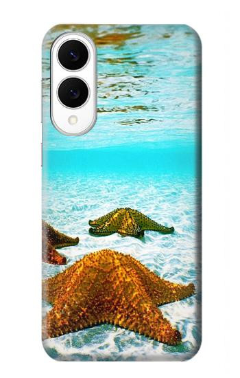 S1679 ヒトデ 海 浜 Starfish Sea Beach Samsung Galaxy S25 Edge バックケース、フリップケース・カバー