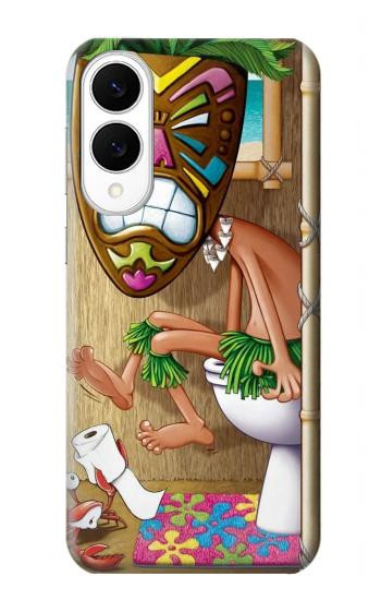 S1702 ティキ男トイレ Tiki Man Toilet Samsung Galaxy S25 Edge バックケース、フリップケース・カバー