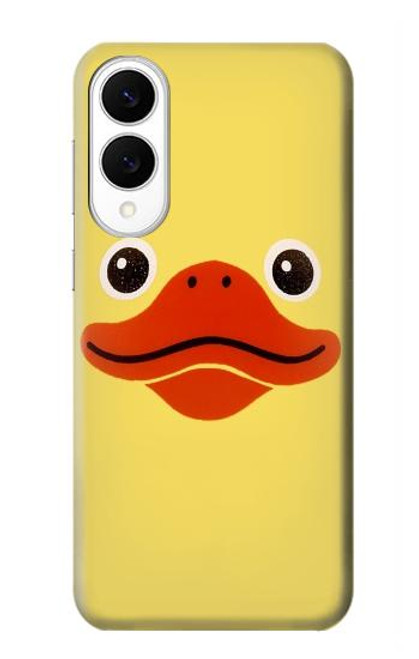 S1922 アヒルの顔 Duck Face Samsung Galaxy S25 Edge バックケース、フリップケース・カバー