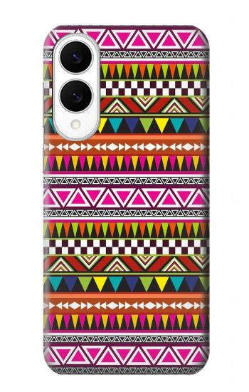 S2292 アステカ部族のパターン Aztec Tribal Pattern Samsung Galaxy S25 Edge バックケース、フリップケース・カバー