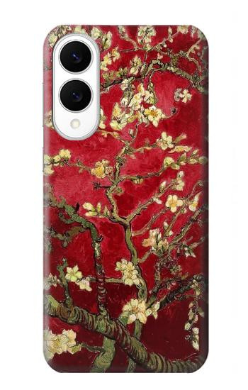 S2414 赤開花アーモンドの木 フィンセント・ファン・ゴッホ Red Blossoming Almond Tree Van Gogh Samsung Galaxy S25 Edge バックケース、フリップケース・カバー