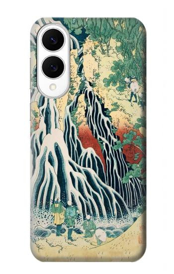 S2491 北斎 霧降の滝 Hokusai Kirifuri Waterfall at Kurokami Mountain Samsung Galaxy S25 Edge バックケース、フリップケース・カバー