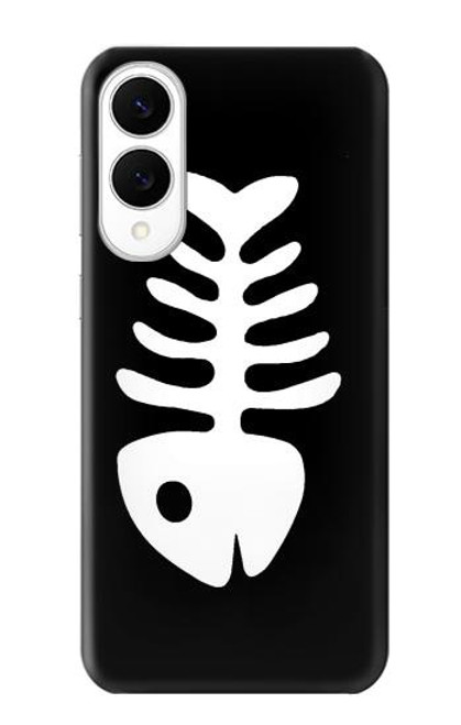 S2509 魚の骨 Fishbone Samsung Galaxy S25 Edge バックケース、フリップケース・カバー
