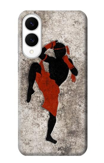 S2634 ムエタイキックボクシング格闘技 Muay Thai Kickboxing Martial Art Samsung Galaxy S25 Edge バックケース、フリップケース・カバー